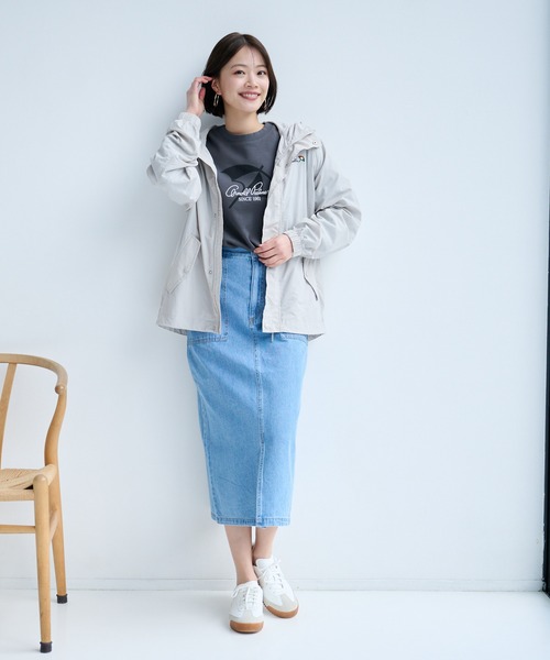 Arnold Palmer（アーノルドパーマー）の「花粉ガード シェア ライト マウンテンパーカー（マウンテンパーカー・レディース・ライトグレー/ネイビー/ライトグリーン・XS/L/M/S/LL）」の13枚目の写真