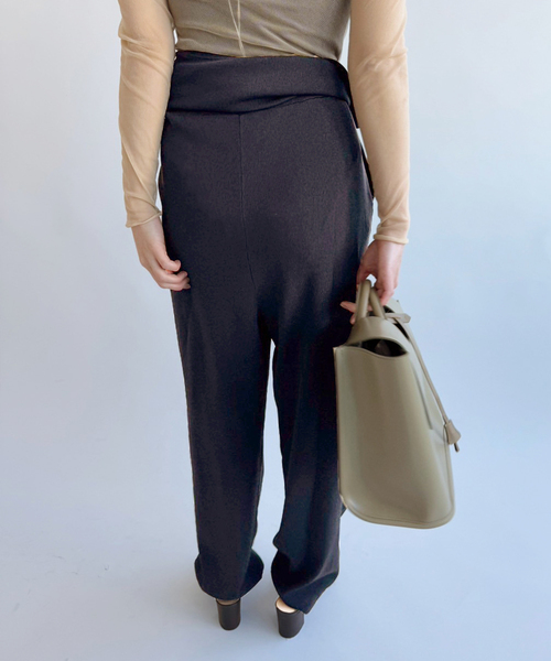 EDIT. FOR LULU（エディットフォールル）の「abc NEW ニットオールインワン（つなぎ/オールインワン・レディース・ブラック・FREE）」の9枚目の写真