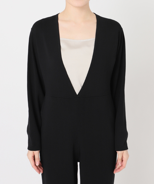 EDIT. FOR LULU（エディットフォールル）の「abc NEW ニットオールインワン（つなぎ/オールインワン・レディース・ブラック・FREE）」の14枚目の写真