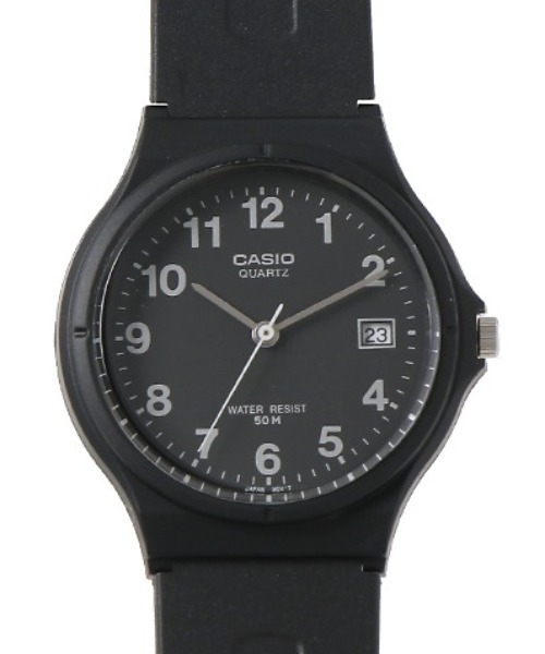 CASIO(カシオ)の「CASIO カシオ / スタンダードアナログ チープカシオ クォーツ ラウンドフェイス ラバーベルト 5気圧防水 腕時計 /// MWシリーズ(アナログ腕時計・レディース・ブラック×ゴールド/ブラック×ホワイト/ブラック/ブラック系その他・FREE)」の19枚目の写真