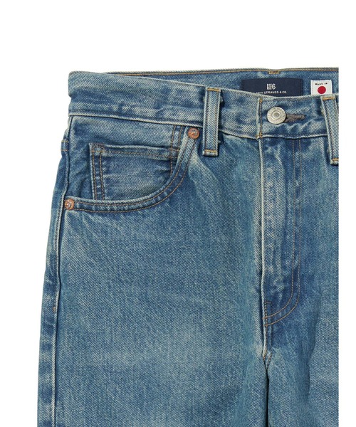 Levi's(リーバイス)の「Levi's/リーバイス BLUETAB(TM) COLUMN ジーンズ ライトインディゴ MADE IN JAPAN(デニムパンツ・レディース・インディゴブルー・23inch/24inch/25inch/26inch/27inch/28inch)」の5枚目の写真