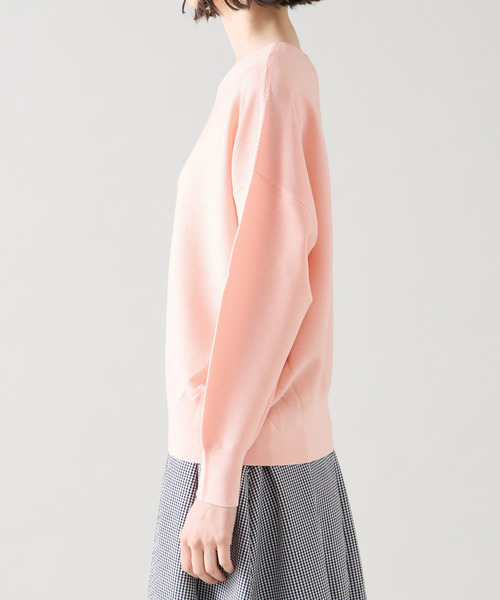 Tiara（ティアラ）の「2WAYガーターニット（ニット/セーター・レディース・サックスブルー/ピンク/アイボリー/グレー・FREE）」の11枚目の写真