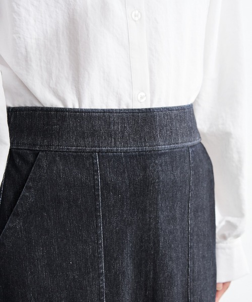 ikka（イッカ）の「【雑誌InRed4月号掲載】GOKU楽タイトスカート（スカート・レディース・ブラック/オリーブ/ダークベージュ/ダークネイビー・S/M/L）」の17枚目の写真