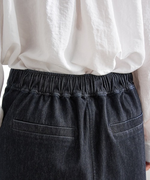 ikka（イッカ）の「【雑誌InRed4月号掲載】GOKU楽タイトスカート（スカート・レディース・ブラック/オリーブ/ダークベージュ/ダークネイビー・S/M/L）」の14枚目の写真