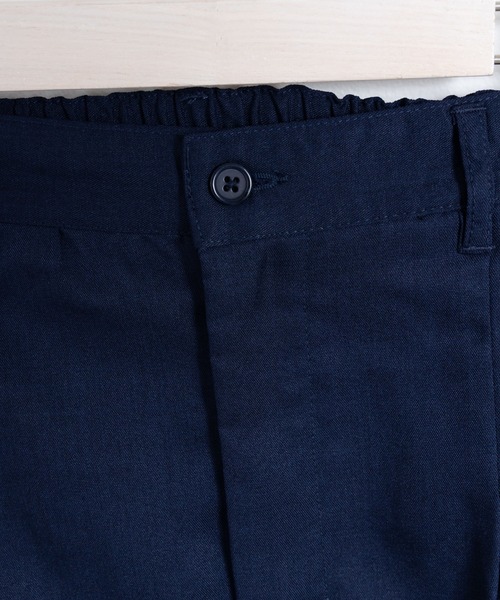 COMMON WARE(コモンウェアー)の「COMMONWARE:PE TUCK WIDE PANTS/タック入り ワイドパンツ(スラックス・メンズ・チャコールグレー/ブラック/ネイビー・XL/L/M)」の15枚目の写真
