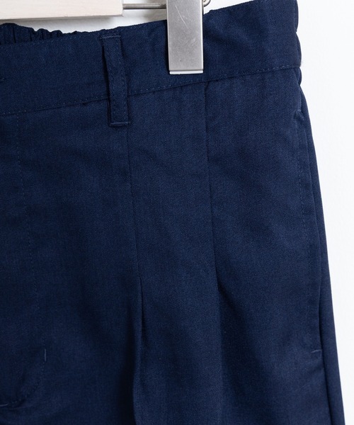 COMMON WARE(コモンウェアー)の「COMMONWARE:PE TUCK WIDE PANTS/タック入り ワイドパンツ(スラックス・メンズ・チャコールグレー/ブラック/ネイビー・XL/L/M)」の16枚目の写真