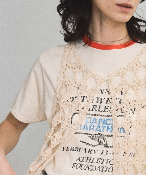 Couture d'adam（クチュールドアダム）の「【COUTURE D'ADAM（クチュール ド アダム）】Dance Marathon（Tシャツ/カットソー・レディース・ホワイト系その他7・38）」の7枚目の写真