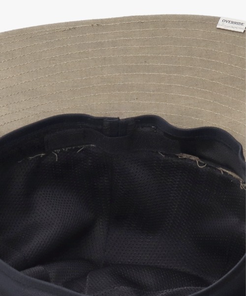 OVERRIDE（オーバーライド）の「OVERRIDE  WATER RE SNAP TENGALLON SGP / オーバーライド（ハット・レディース・ブラック/ナチュラル/ブラウン・58cm）」の8枚目の写真