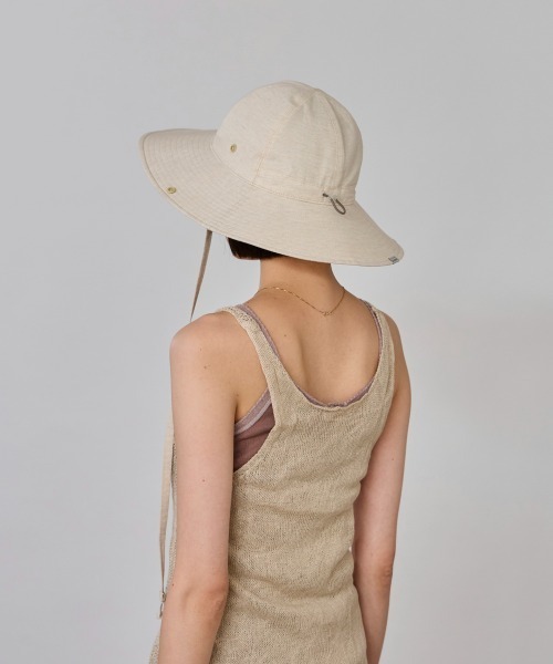 OVERRIDE（オーバーライド）の「OVERRIDE  WATER RE SNAP TENGALLON SGP / オーバーライド（ハット・レディース・ブラック/ナチュラル/ブラウン・58cm）」の11枚目の写真