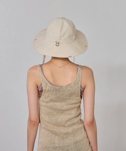 OVERRIDE（オーバーライド）の「OVERRIDE  WATER RE SNAP TENGALLON SGP / オーバーライド（ハット・レディース・ブラック/ナチュラル/ブラウン・58cm）」の12枚目の写真