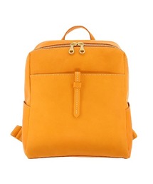 メンズのバックパック/リュック（イエロー/黄色系・レザー・本革