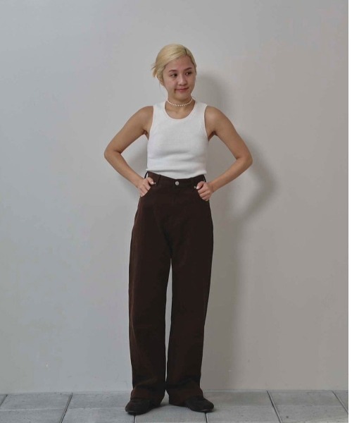 即納【TODAYFUL】Cary's Denim ブラウン 23 TODAYFUL Cary's Denim ブラウン 23 - メルカリ