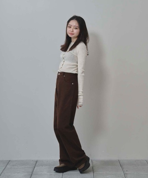 todayfulトゥデイフル Cary's Denim ブラウン パンツ26 Cary's Denim（その他パンツ）｜TODAYFUL（トゥデイフル）の