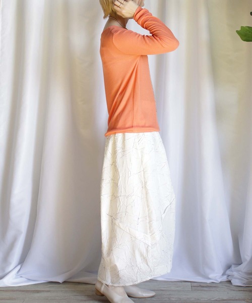 BITTOKO（ビットコ）の「シンプルクルーネックプルオーバー（Tシャツ/カットソー・レディース・ブラック/ピンク/ブルー/ホワイト×ブラック・FREE）」の18枚目の写真