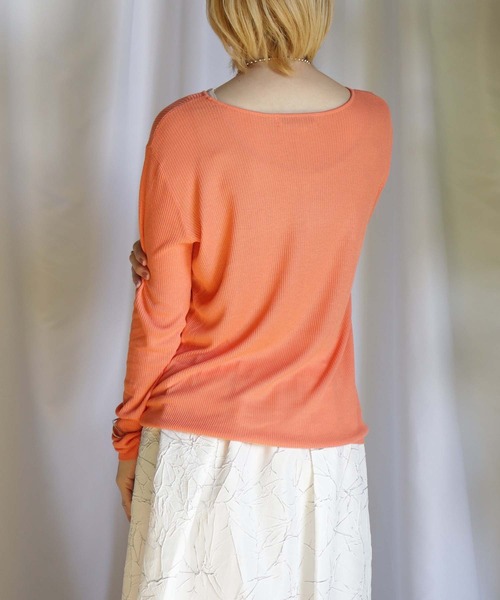 BITTOKO（ビットコ）の「シンプルクルーネックプルオーバー（Tシャツ/カットソー・レディース・ブラック/ピンク/ブルー/ホワイト×ブラック・FREE）」の22枚目の写真