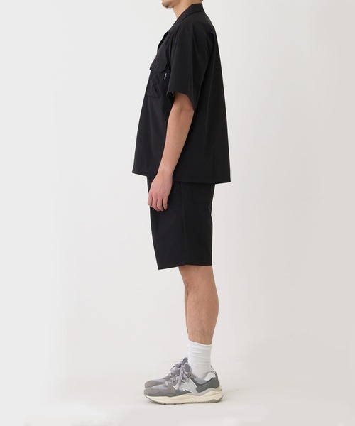 THOUSAND MILE(サウザンドマイル)の「THOUSAND MILE/サウザンドマイル SHORT SLEEVE SHIRT & SHORT PANTS SET セットアップ(セットアップ・メンズ・ブラック/チャコール・L/M/XL)」の8枚目の写真