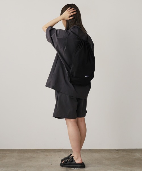 THOUSAND MILE(サウザンドマイル)の「THOUSAND MILE/サウザンドマイル SHORT SLEEVE SHIRT & SHORT PANTS SET セットアップ(セットアップ・メンズ・ブラック/チャコール・L/M/XL)」の20枚目の写真