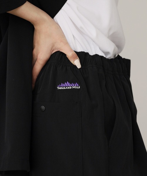 THOUSAND MILE(サウザンドマイル)の「THOUSAND MILE/サウザンドマイル SHORT SLEEVE SHIRT & SHORT PANTS SET セットアップ(セットアップ・メンズ・ブラック/チャコール・L/M/XL)」の17枚目の写真