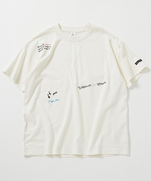 devirock(デビロック)の「【makoコラボ】大人用 ドローイング Tシャツ(Tシャツ/カットソー・レディース・スミクロ/オフホワイト・ONE SIZE)」の15枚目の写真