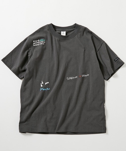 devirock(デビロック)の「【makoコラボ】大人用 ドローイング Tシャツ(Tシャツ/カットソー・レディース・スミクロ/オフホワイト・ONE SIZE)」の17枚目の写真