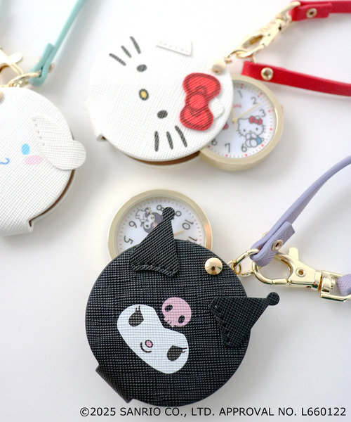 sanrio(サンリオ)の「〈SANRIO/サンリオ〉Face Die cut Watch/サンリオ キャラクターズ フェイス ダイカット ウォッチ S(アナログ腕時計・レディース・ブルー/レッド/パープル/ホワイト/ミント/イエロー/チェリーピンク・ONE SIZE)」の5枚目の写真