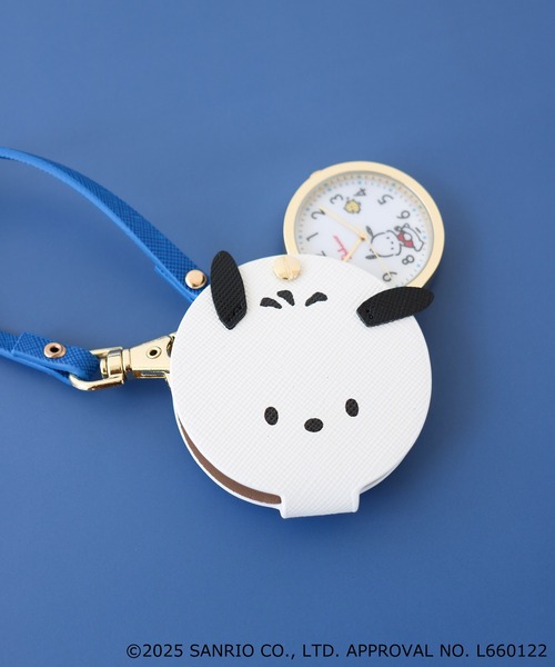 sanrio(サンリオ)の「〈SANRIO/サンリオ〉Face Die cut Watch/サンリオ キャラクターズ フェイス ダイカット ウォッチ S(アナログ腕時計・レディース・ブルー/レッド/パープル/ホワイト/ミント/イエロー/チェリーピンク・ONE SIZE)」の2枚目の写真