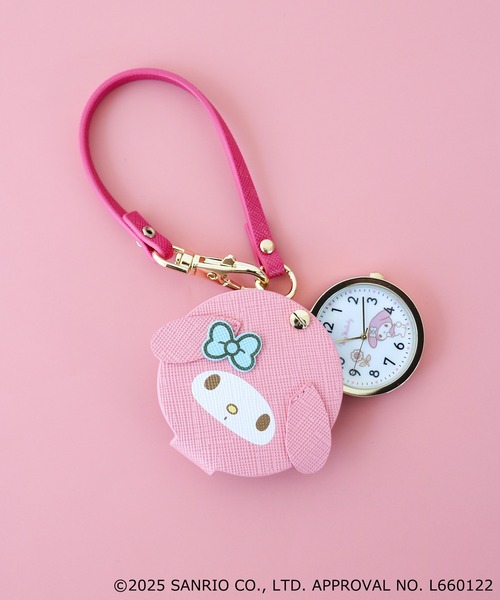 sanrio(サンリオ)の「〈SANRIO/サンリオ〉Face Die cut Watch/サンリオ キャラクターズ フェイス ダイカット ウォッチ S(アナログ腕時計・レディース・ブルー/レッド/パープル/ホワイト/ミント/イエロー/チェリーピンク・ONE SIZE)」の6枚目の写真