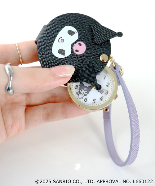 sanrio(サンリオ)の「〈SANRIO/サンリオ〉Face Die cut Watch/サンリオ キャラクターズ フェイス ダイカット ウォッチ S(アナログ腕時計・レディース・ブルー/レッド/パープル/ホワイト/ミント/イエロー/チェリーピンク・ONE SIZE)」の9枚目の写真