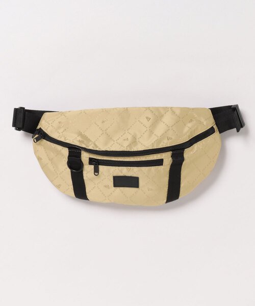 NEW ERA(ニューエラ)の「【NEW ERA/ニューエラ】WAIST BAG 1680D 3(ボディバッグ/ウエストポーチ・メンズ・サンドベージュ/ブラック系その他/ブラック×ホワイト/ブラック・FREE)」の4枚目の写真