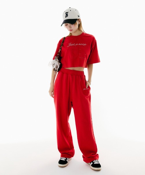 定番の中古商品 ユニセックス 刺繍ロゴスウェットセットアップ（セットアップ ルームウェア・パジャマ