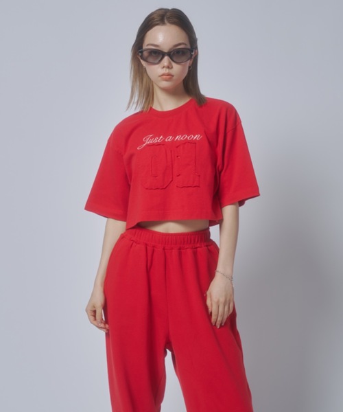 ユニセックス 刺繍ロゴスウェットセットアップ（セットアップ）｜JUST