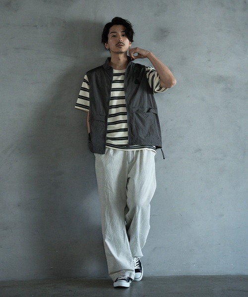 RATTLE TRAP(ラトルトラップ)の「8.5ozデニムツータックワイドスラックス(デニムパンツ・メンズ・ブラック/ネイビー/ライトグレー・L/M/S)」の21枚目の写真