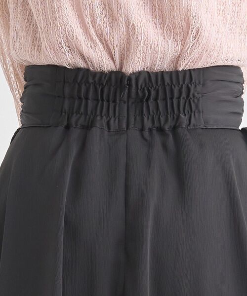 earth music&ecology（アースミュージックアンドエコロジー）の「サイドリボンティアードスカート（スカート・レディース・ブラック/ライトグレー/アイボリー・FREE）」の13枚目の写真