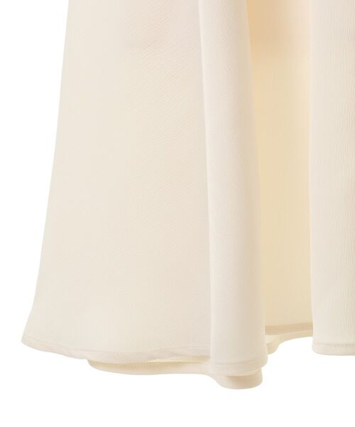 earth music&ecology（アースミュージックアンドエコロジー）の「サイドリボンティアードスカート（スカート・レディース・ブラック/ライトグレー/アイボリー・FREE）」の8枚目の写真