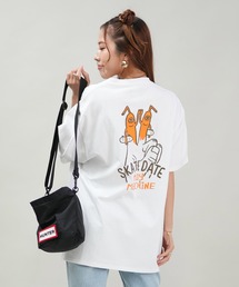 【ユニセックス】TOY MACHINE/トイマシーン オーバーサイズ/バックプリントTシャツ MTMSFST15