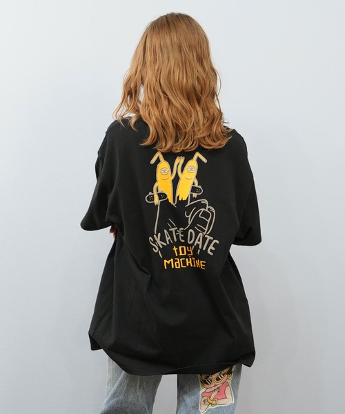 TOY MACHINE(トイ マシーン)の「【ユニセックス】TOY MACHINE/トイマシーン オーバーサイズ/バックプリントTシャツ MTMSFST15(Tシャツ/カットソー・レディース・ブラック/ロイヤルブルー/ホワイト・M/L)」の10枚目の写真