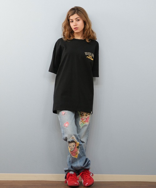 TOY MACHINE(トイ マシーン)の「【ユニセックス】TOY MACHINE/トイマシーン オーバーサイズ/バックプリントTシャツ MTMSFST15(Tシャツ/カットソー・レディース・ブラック/ロイヤルブルー/ホワイト・M/L)」の11枚目の写真