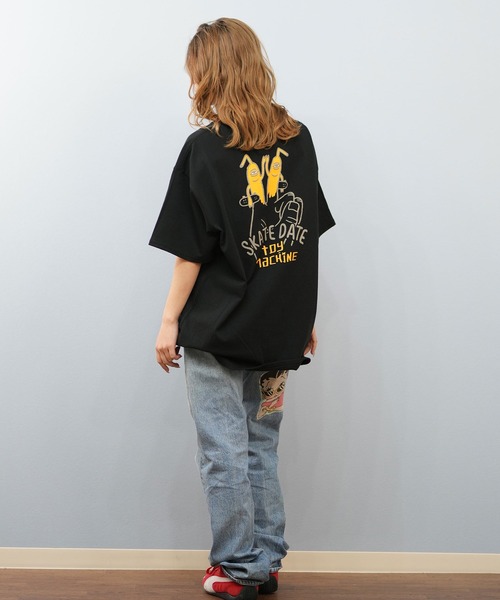 TOY MACHINE(トイ マシーン)の「【ユニセックス】TOY MACHINE/トイマシーン オーバーサイズ/バックプリントTシャツ MTMSFST15(Tシャツ/カットソー・レディース・ブラック/ロイヤルブルー/ホワイト・M/L)」の12枚目の写真