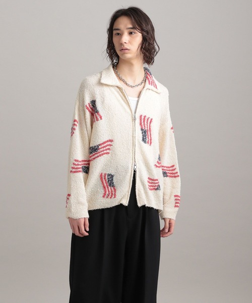 TASTE by Knit(テイストバイニット)の「【TASTE by Knit】Frag Light blouson(ブルゾン・メンズ・ブラック/ベージュ・S/M)」の16枚目の写真