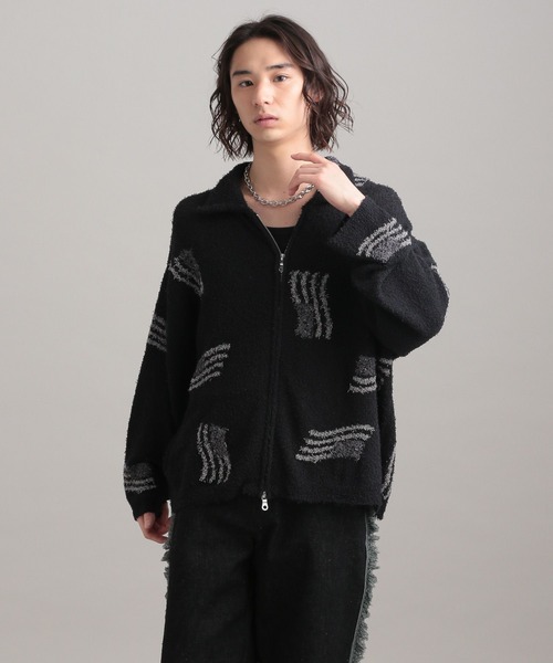 TASTE by Knit(テイストバイニット)の「【TASTE by Knit】Frag Light blouson(ブルゾン・メンズ・ブラック/ベージュ・S/M)」の8枚目の写真