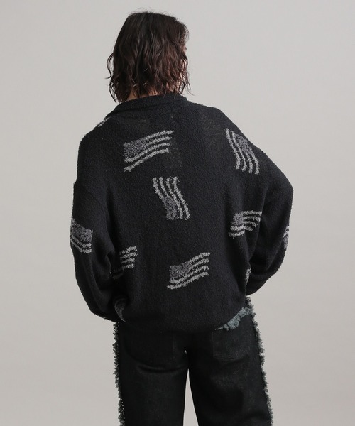TASTE by Knit(テイストバイニット)の「【TASTE by Knit】Frag Light blouson(ブルゾン・メンズ・ブラック/ベージュ・S/M)」の9枚目の写真