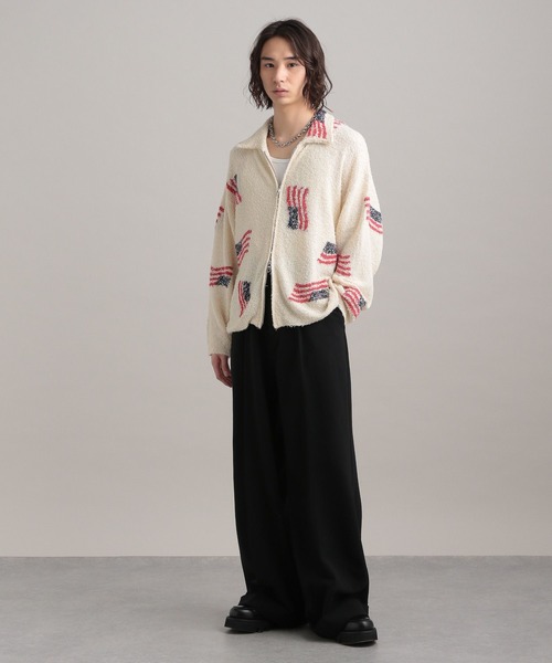 TASTE by Knit(テイストバイニット)の「【TASTE by Knit】Frag Light blouson(ブルゾン・メンズ・ブラック/ベージュ・S/M)」の12枚目の写真