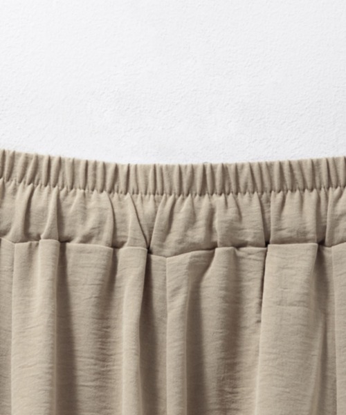 NAVY（ネイビー）の「nAvy SARARI ウェーブフレアスカート（スカート・レディース・ブラック/ブルー/ベージュ/ブラウン・M/L）」の20枚目の写真