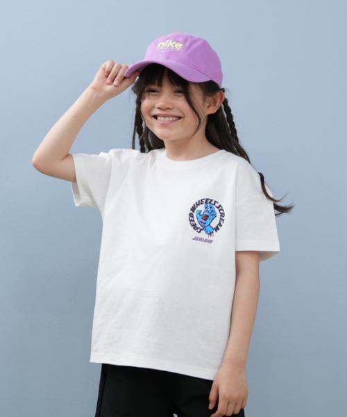 SANTACRUZ/サンタクルーズ SCREAM STRIP S/S T キッズ Tシャツ