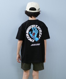 SANTA CRUZ（サンタクルーズ）の「SANTACRUZ/サンタクルーズ SCREAM STRIP S/S T キッズ Tシャツ 25S601-42（Tシャツ/カットソー）」