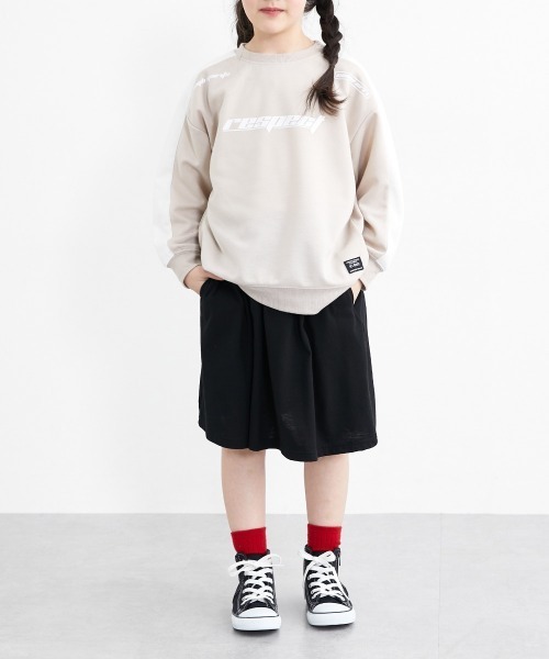 QUNTSTYLE(キュントスタイル)の「カットソーパンツインスカート(スカート・キッズ・ブラック/ブラック系その他・140/130/120/110/100/160/150)」の7枚目の写真