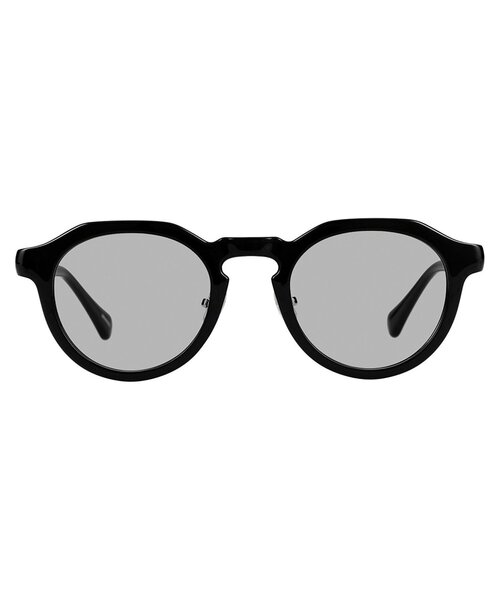 UNITED ARROWS（ユナイテッドアローズ）の「【WEB限定】ボストン型 サングラス｜調光サングラス｜レンズの色が変わる｜クラウンパント｜黒縁｜UVカット｜紫外線対策｜ユナイテッドアローズ｜Zoff｜UNITED ARROWS（サングラス・レディース・ブラック/ブラウン系その他5・FREE）」の10枚目の写真