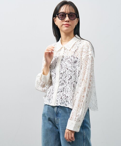 UNITED ARROWS（ユナイテッドアローズ）の「【WEB限定】ボストン型 サングラス｜調光サングラス｜レンズの色が変わる｜クラウンパント｜黒縁｜UVカット｜紫外線対策｜ユナイテッドアローズ｜Zoff｜UNITED ARROWS（サングラス・レディース・ブラック/ブラウン系その他5・FREE）」の22枚目の写真