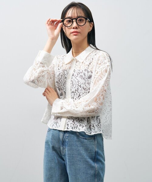 UNITED ARROWS（ユナイテッドアローズ）の「【WEB限定】ボストン型 サングラス｜調光サングラス｜レンズの色が変わる｜クラウンパント｜黒縁｜UVカット｜紫外線対策｜ユナイテッドアローズ｜Zoff｜UNITED ARROWS（サングラス・レディース・ブラック/ブラウン系その他5・FREE）」の19枚目の写真