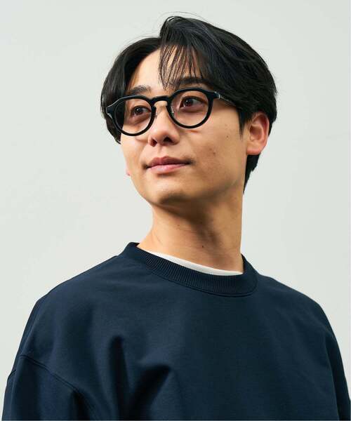 UNITED ARROWS(ユナイテッドアローズ)の「【WEB限定】ボストン型 サングラス|調光サングラス|レンズの色が変わる|クラウンパント|黒縁|UVカット|紫外線対策|ユナイテッドアローズ|Zoff|UNITED ARROWS(サングラス・レディース・ブラック/ブラウン系その他5・FREE)」の9枚目の写真